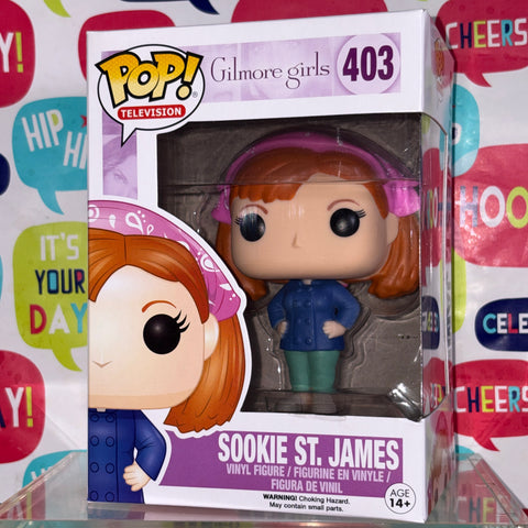 BOX FLAWS VIEW PHOTOS Sookie St. James - Gilmore Girls Funko Pop 403 Vinyl Figure (11.4 Cm L × 8.9 Cm W × 15.9 Cm H)