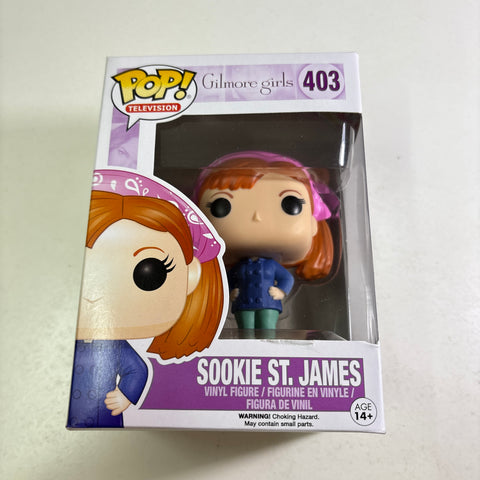 BOX FLAWS VIEW PHOTOS Sookie St. James - Gilmore Girls Funko Pop 403 Vinyl Figure (11.4 Cm L × 8.9 Cm W × 15.9 Cm H)