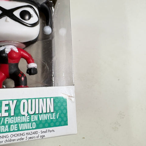 BOX FLAWS VIEW PHOTOS Harley Quinn  - DC Funko Pop 34 Vinyl Figure