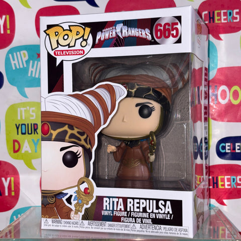 Rita Repulsa - Power Rangers Funko Pop 665 Vinyl Figure (11.4 Cm L × 8.9 Cm W × 15.9 Cm H)