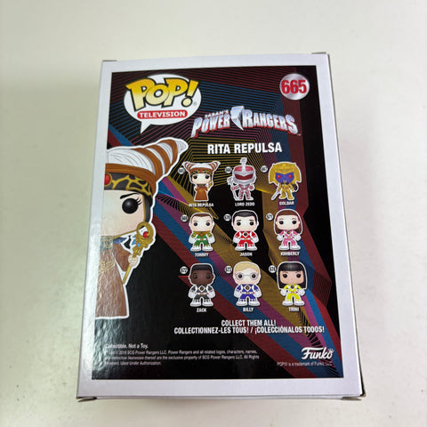 Rita Repulsa - Power Rangers Funko Pop 665 Vinyl Figure (11.4 Cm L × 8.9 Cm W × 15.9 Cm H)