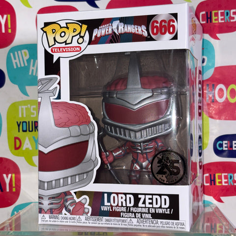 Lord Zedd - Power Rangers Funko Pop 666 Vinyl Figure (11.4 Cm L × 8.9 Cm W × 15.9 Cm H)