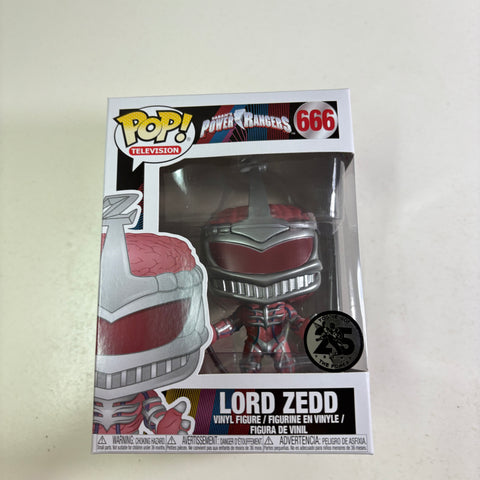 Lord Zedd - Power Rangers Funko Pop 666 Vinyl Figure (11.4 Cm L × 8.9 Cm W × 15.9 Cm H)