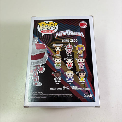 Lord Zedd - Power Rangers Funko Pop 666 Vinyl Figure (11.4 Cm L × 8.9 Cm W × 15.9 Cm H)