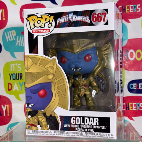 Goldar - Power Rangers Funko Pop 667 Vinyl Figure (11.4 Cm L × 8.9 Cm W × 15.9 Cm H)