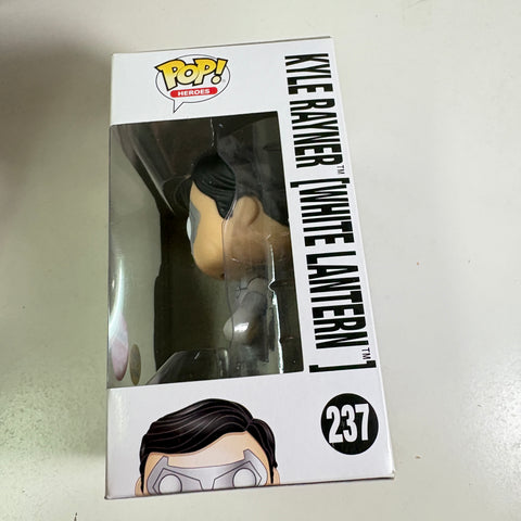 Kyle Rayne (White Lantern)  - DC Funko Pop 237 Vinyl Figure GLOW IN THE DARK Exclusive