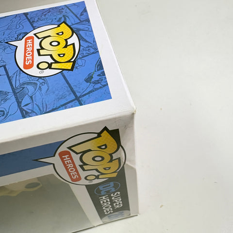 BOX FLAWS VIEW PHOTOS Black Canary  - DC Funko Pop 266 Vinyl Figure Convention Exclusive