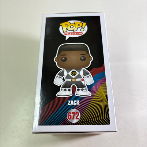 Black Ranger/Zack - Power Rangers Funko Pop 672 Vinyl Figure (11.4 Cm L × 8.9 Cm W × 15.9 Cm H)
