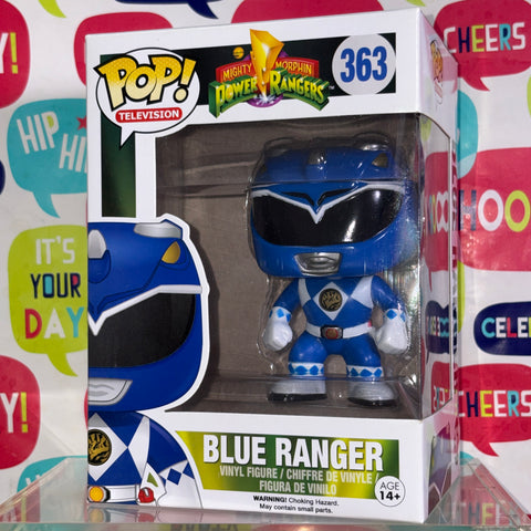 Blue Ranger - Power Rangers Funko Pop 363 Vinyl Figure (11.4 Cm L × 8.9 Cm W × 15.9 Cm H)