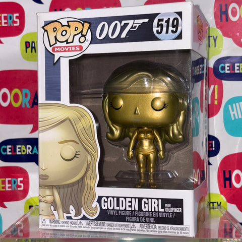 007 - Golden Girl with Goldfinger Funko Pop 519
