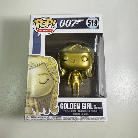 007 - Golden Girl with Goldfinger Funko Pop 519