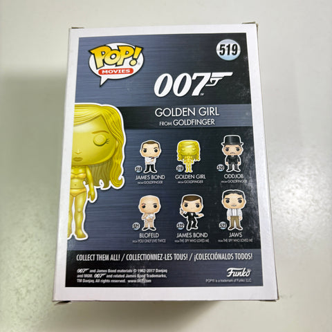 007 - Golden Girl with Goldfinger Funko Pop 519