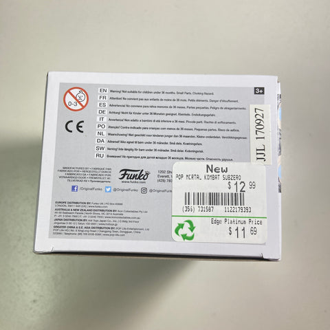 Mortal Kombat - Sub-Zero Funko Pop 251