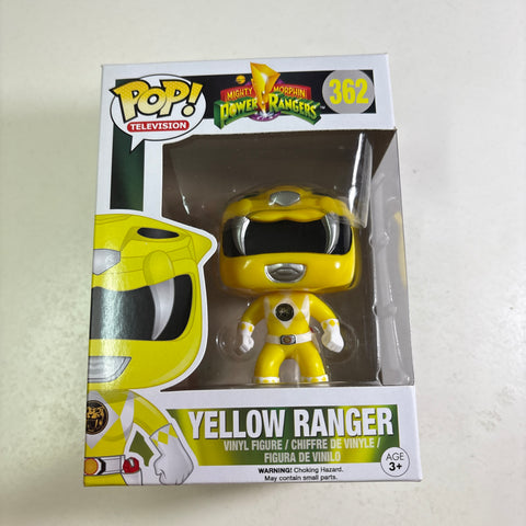 Yellow Ranger - Power Rangers Funko Pop 362 Vinyl Figure (11.4 Cm L × 8.9 Cm W × 15.9 Cm H)