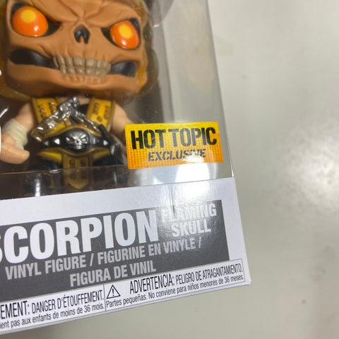 Mortal Kombat - Scorpion Funko Pop 255 Hot Topic Exclusive