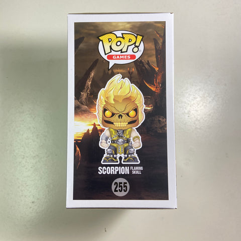 Mortal Kombat - Scorpion Funko Pop 255 Hot Topic Exclusive