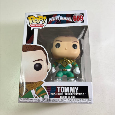 Green Ranger/Tommy - Power Rangers Funko Pop 669 Vinyl Figure (11.4 Cm L × 8.9 Cm W × 15.9 Cm H)