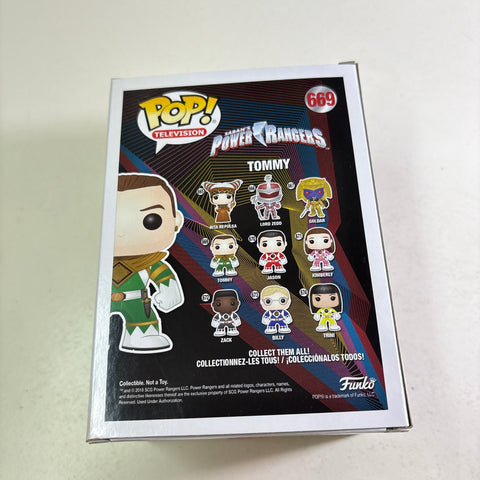 Green Ranger/Tommy - Power Rangers Funko Pop 669 Vinyl Figure (11.4 Cm L × 8.9 Cm W × 15.9 Cm H)