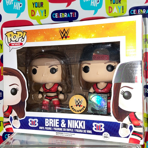 WWE - Brie & Nikki Funko Pop 2 Pack WWE Exclusive