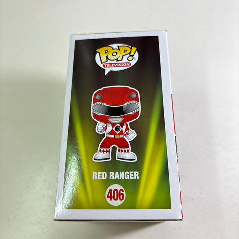 Red Ranger - Power Rangers Funko Pop 406 Vinyl Figure (11.4 Cm L × 8.9 Cm W × 15.9 Cm H)
