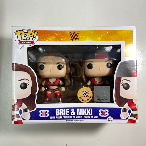 WWE - Brie & Nikki Funko Pop 2 Pack WWE Exclusive