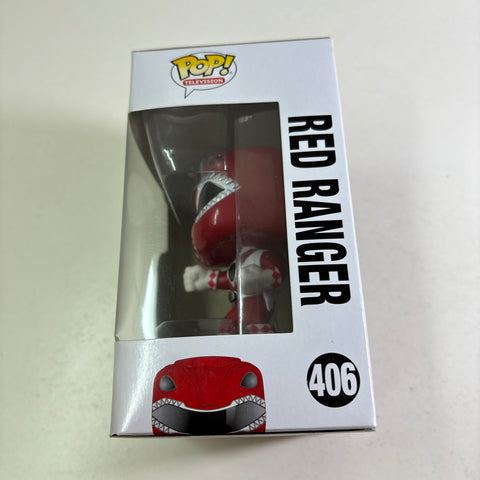 Red Ranger - Power Rangers Funko Pop 406 Vinyl Figure (11.4 Cm L × 8.9 Cm W × 15.9 Cm H)