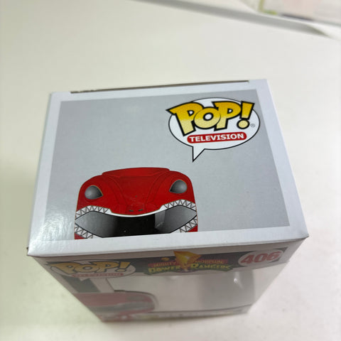 Red Ranger - Power Rangers Funko Pop 406 Vinyl Figure (11.4 Cm L × 8.9 Cm W × 15.9 Cm H)