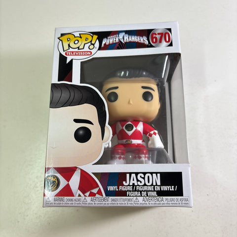 Red Ranger/Jason - Power Rangers Funko Pop 670 Vinyl Figure (11.4 Cm L × 8.9 Cm W × 15.9 Cm H)