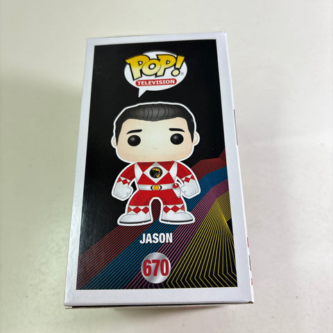 Red Ranger/Jason - Power Rangers Funko Pop 670 Vinyl Figure (11.4 Cm L × 8.9 Cm W × 15.9 Cm H)