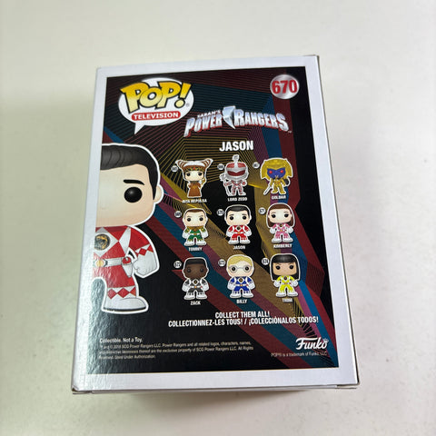 Red Ranger/Jason - Power Rangers Funko Pop 670 Vinyl Figure (11.4 Cm L × 8.9 Cm W × 15.9 Cm H)
