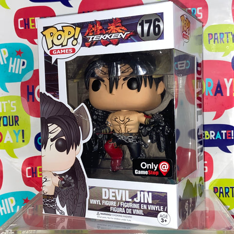 Tekken - Devil Jin Funko Pop 176 Gamestop Exclusive