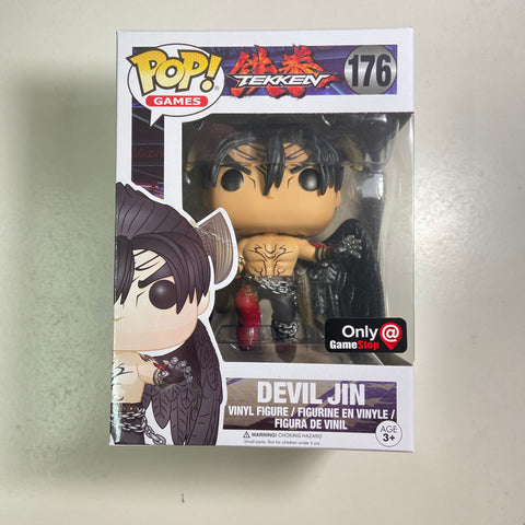 Tekken - Devil Jin Funko Pop 176 Gamestop Exclusive