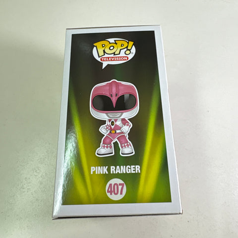 Pink Ranger - Power Rangers Funko Pop 407 Vinyl Figure (11.4 Cm L × 8.9 Cm W × 15.9 Cm H)