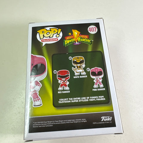 Pink Ranger - Power Rangers Funko Pop 407 Vinyl Figure (11.4 Cm L × 8.9 Cm W × 15.9 Cm H)