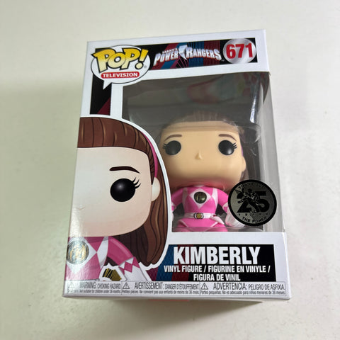 Pink Ranger/Kimberly - Power Rangers Funko Pop 671 Vinyl Figure (11.4 Cm L × 8.9 Cm W × 15.9 Cm H)