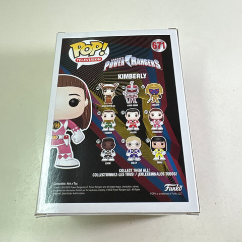 Pink Ranger/Kimberly - Power Rangers Funko Pop 671 Vinyl Figure (11.4 Cm L × 8.9 Cm W × 15.9 Cm H)