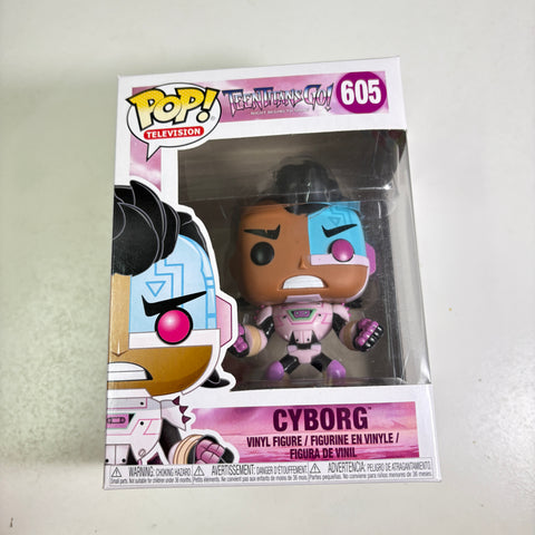 Cyborg (Teen Titans Go!) - DC Funko Pop 605 Vinyl Figure