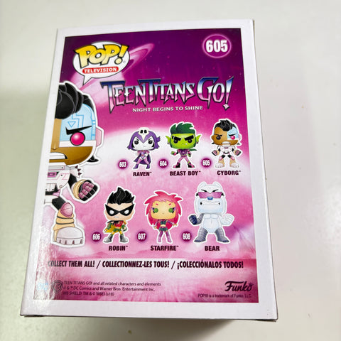 Cyborg (Teen Titans Go!) - DC Funko Pop 605 Vinyl Figure