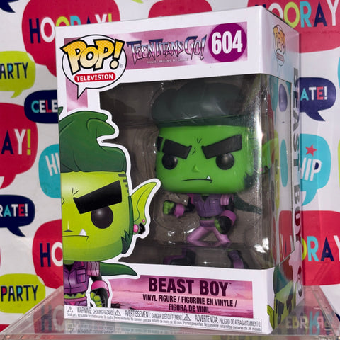 BOX FLAWS VIEW PHOTOS Beast Boy (Teen Titans Go!) - DC Funko Pop 604 Vinyl Figure