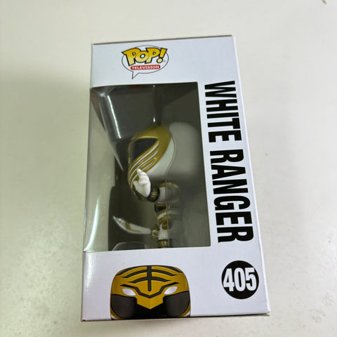 White Ranger - Power Rangers Funko Pop 405 Vinyl Figure (11.4 Cm L × 8.9 Cm W × 15.9 Cm H)