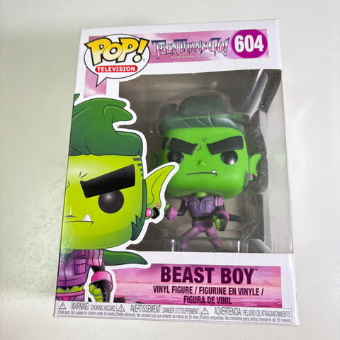 BOX FLAWS VIEW PHOTOS Beast Boy (Teen Titans Go!) - DC Funko Pop 604 Vinyl Figure