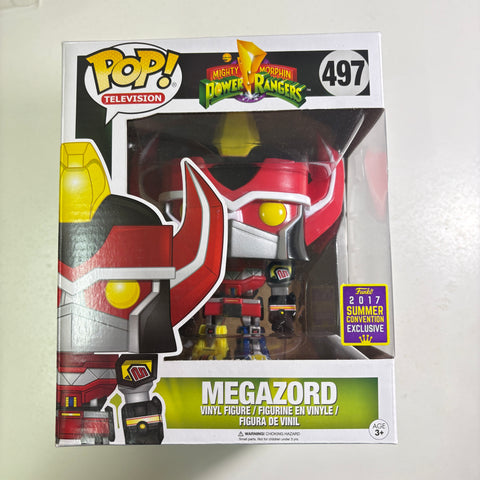 Megazord - Power Rangers Funko Pop 497 Vinyl Figure (22.8 Cm L × 16.5 Cm W × 14 Cm H)