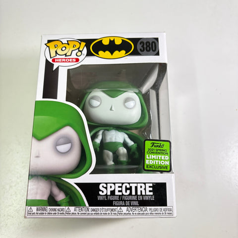 BOX FLAWS VIEW PHOTOS Spectre - DC Funko Pop 380 Vinyl Figure Exclusive