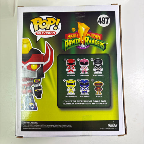 Megazord - Power Rangers Funko Pop 497 Vinyl Figure (22.8 Cm L × 16.5 Cm W × 14 Cm H)