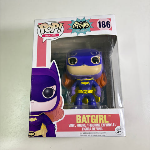 SUNFADED BOX VIEW PHOTOS Batgirl - DC Funko Pop 186 Vinyl Figure