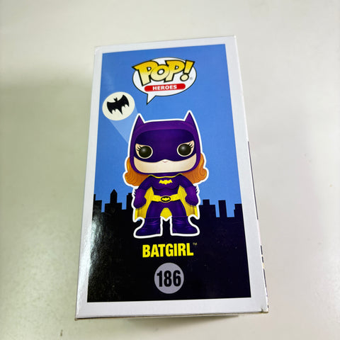 SUNFADED BOX VIEW PHOTOS Batgirl - DC Funko Pop 186 Vinyl Figure