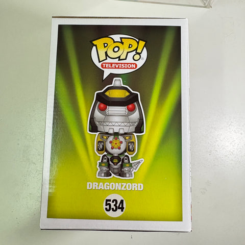 Dragonzord - Power Rangers Funko Pop 534 Vinyl Figure (22.8 Cm L × 16.5 Cm W × 14 Cm H)