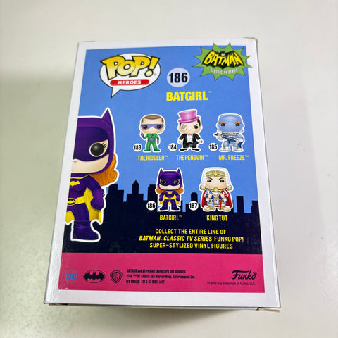 SUNFADED BOX VIEW PHOTOS Batgirl - DC Funko Pop 186 Vinyl Figure