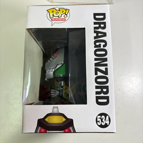 Dragonzord - Power Rangers Funko Pop 534 Vinyl Figure (22.8 Cm L × 16.5 Cm W × 14 Cm H)