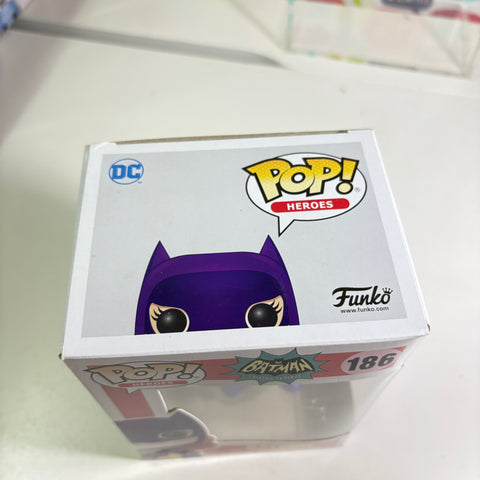 SUNFADED BOX VIEW PHOTOS Batgirl - DC Funko Pop 186 Vinyl Figure